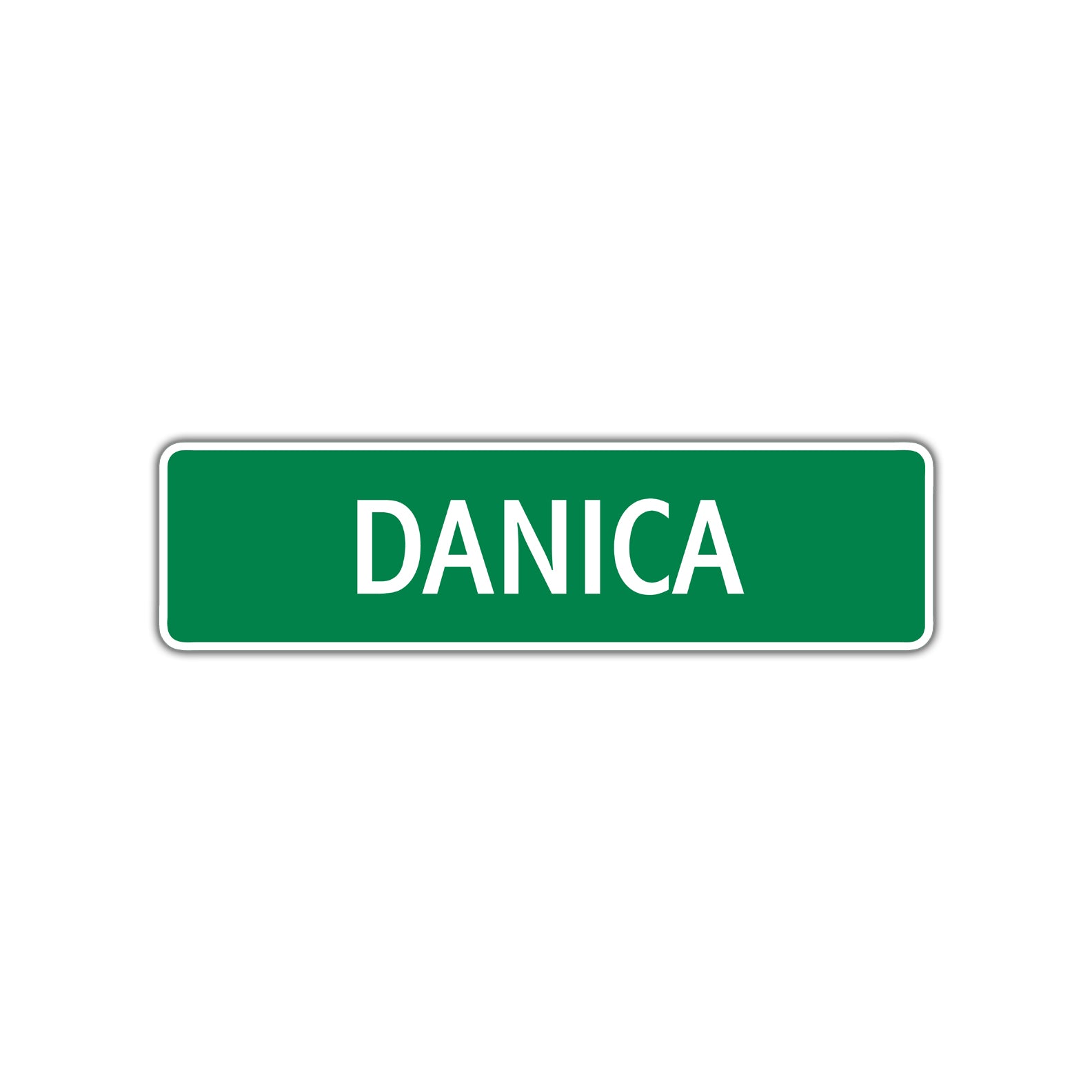 Danica Street Sign