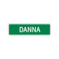 Danna Street Sign