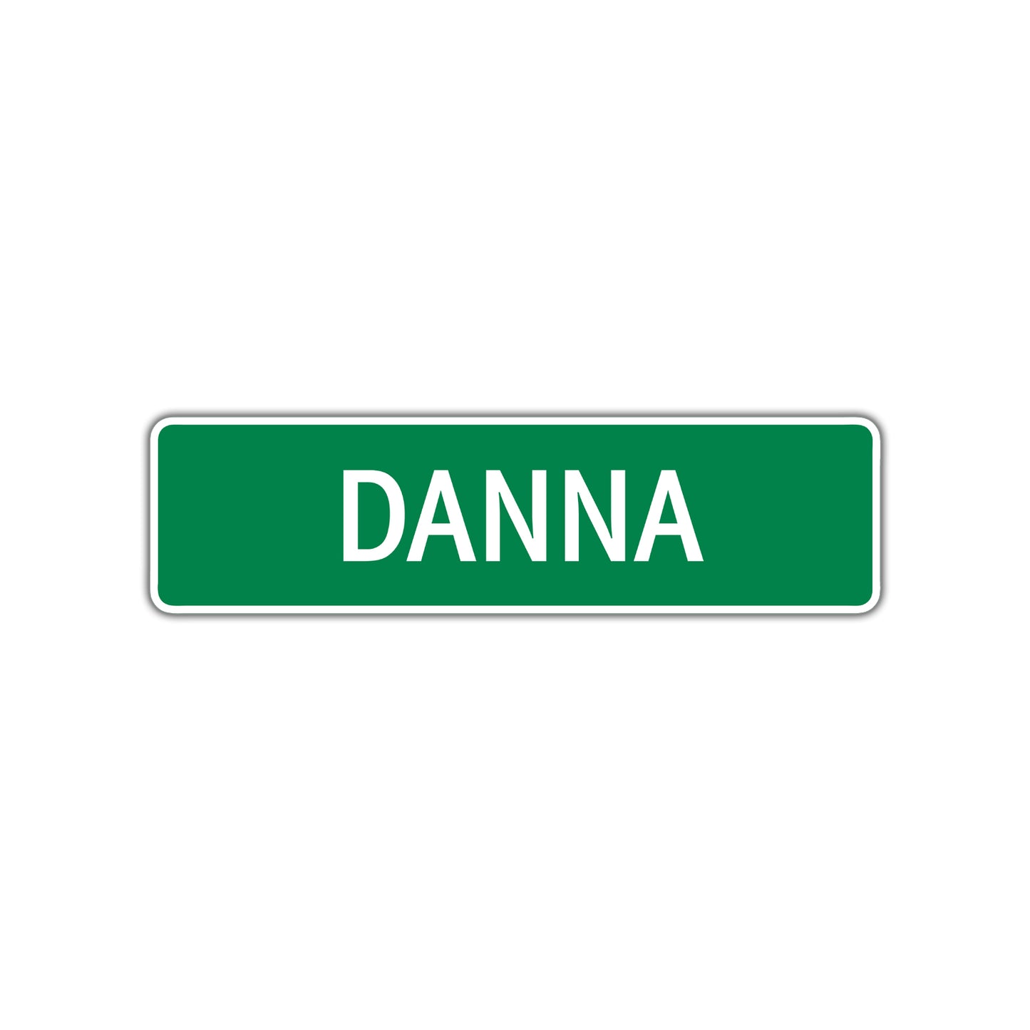 Danna Street Sign