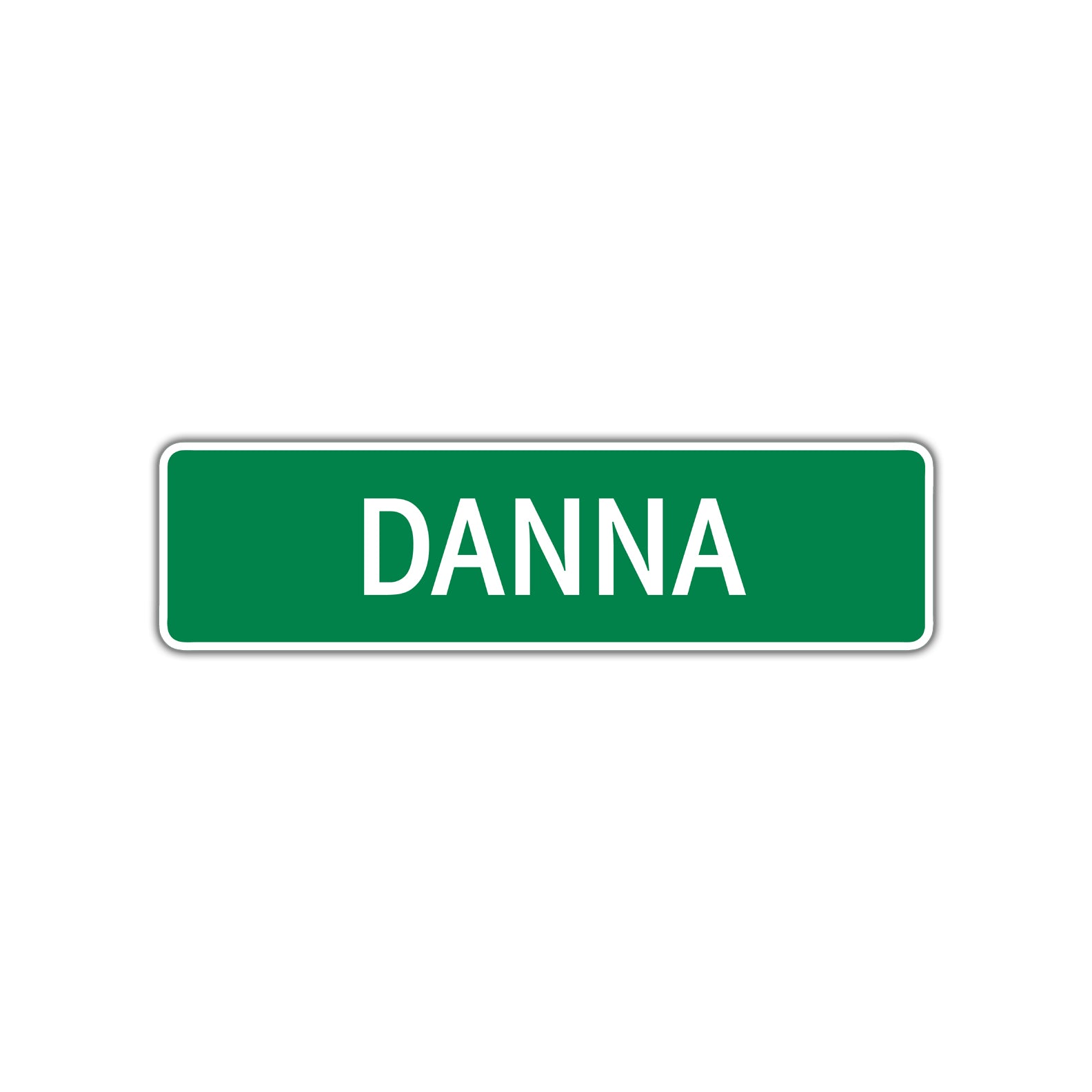 Danna Street Sign