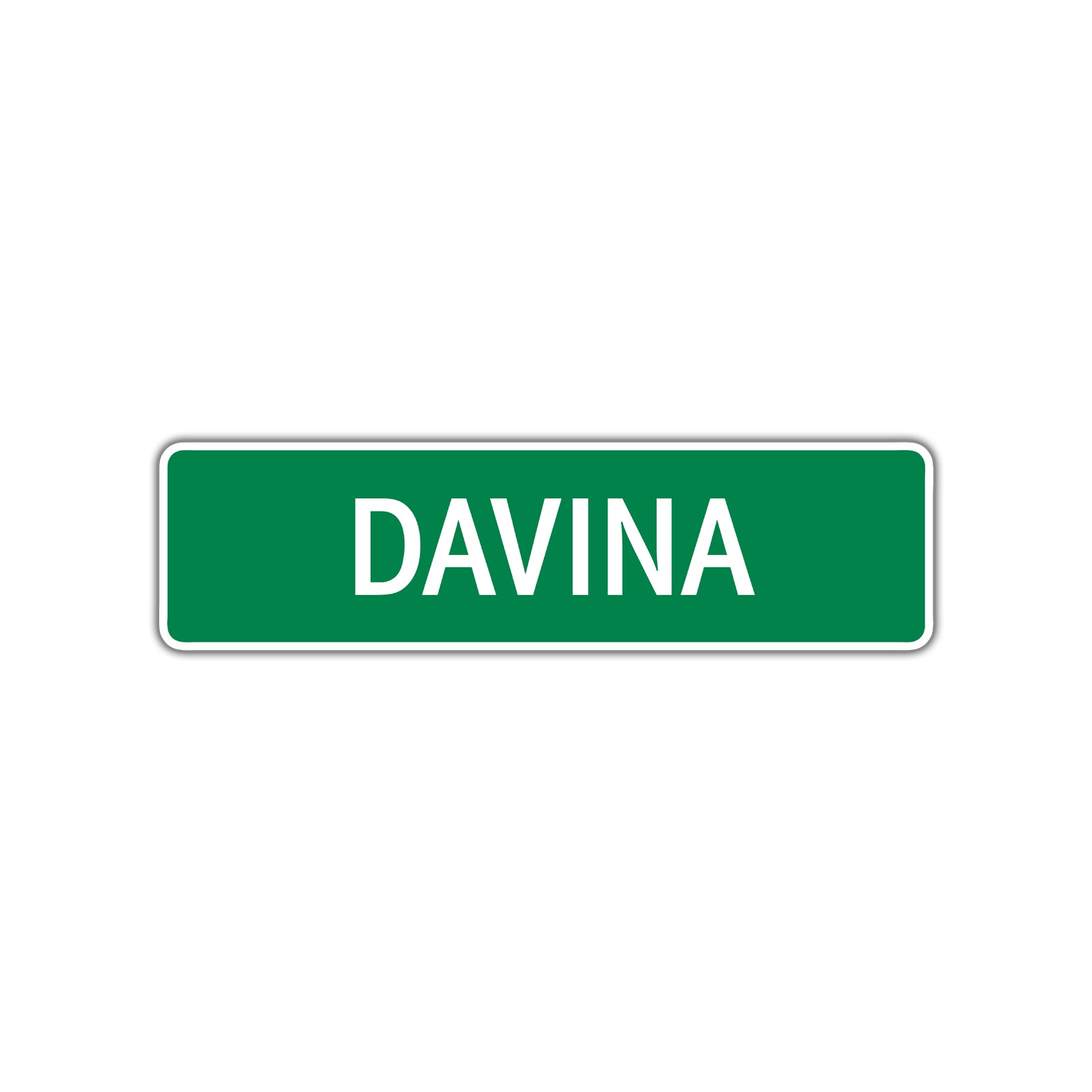 Davina Street Sign