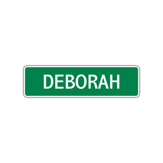 Deborah Street Sign