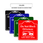 Do Not Block Driveway Tow Away Zone Signs
