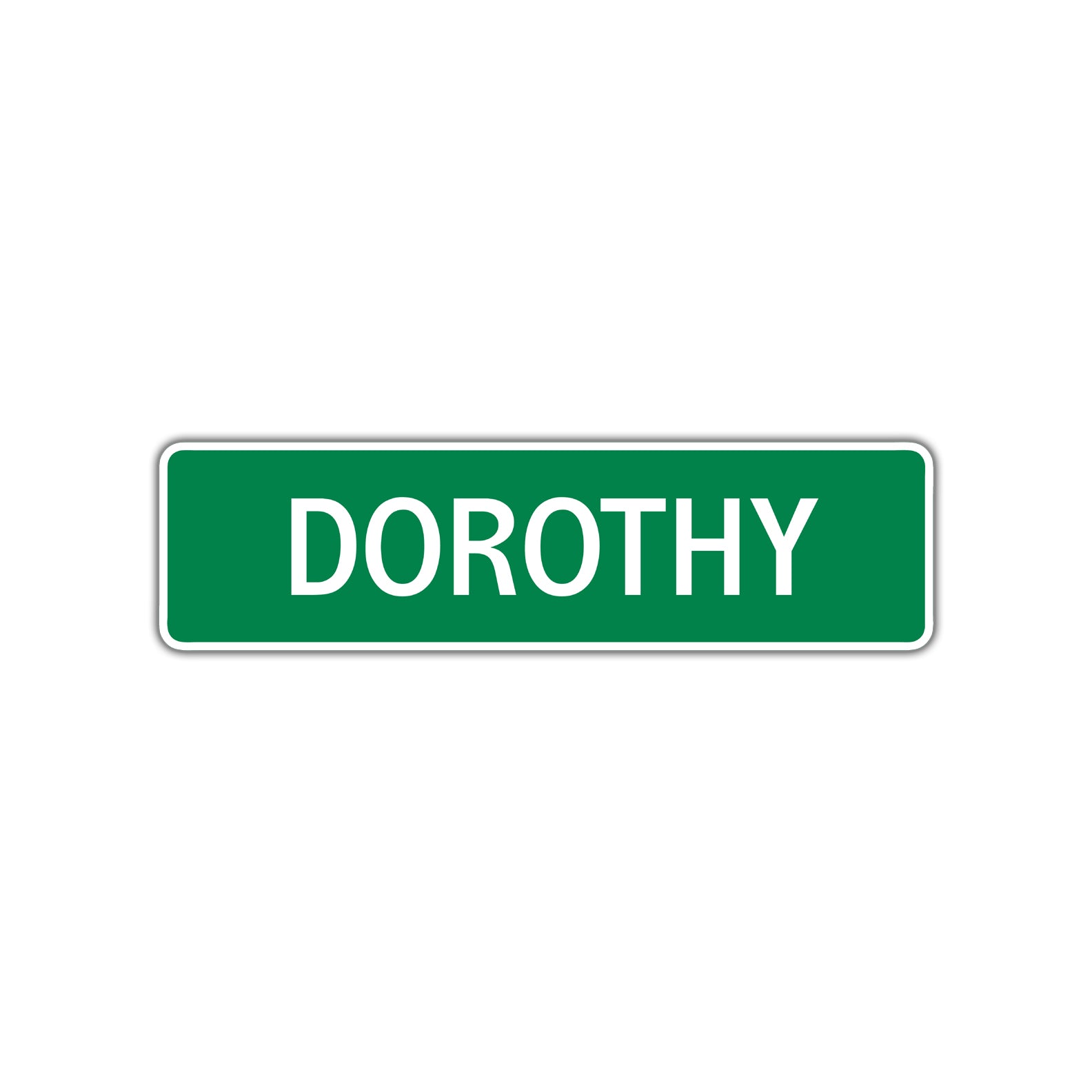 Dorothy Street Sign Plate