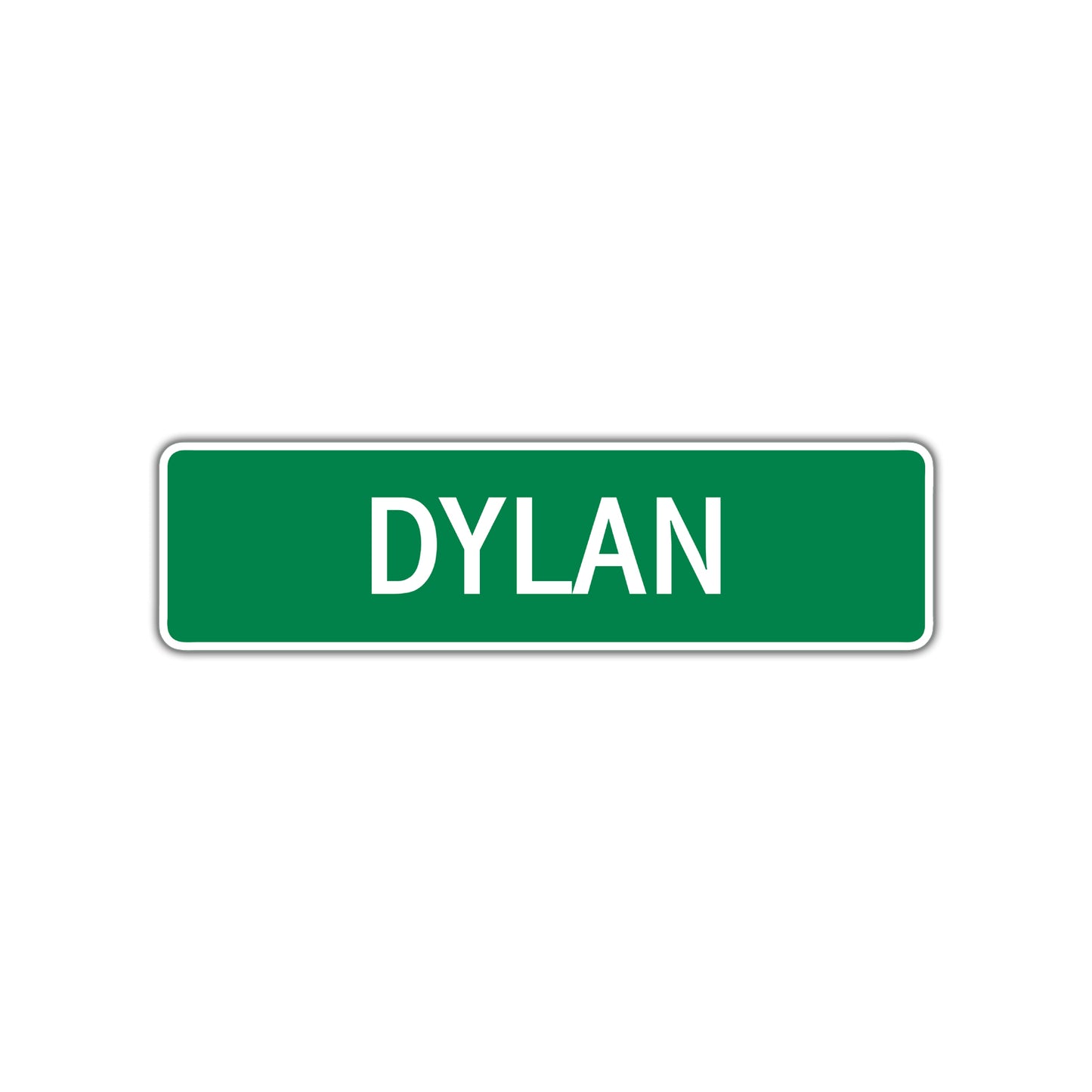 Dylan Street Sign Plate