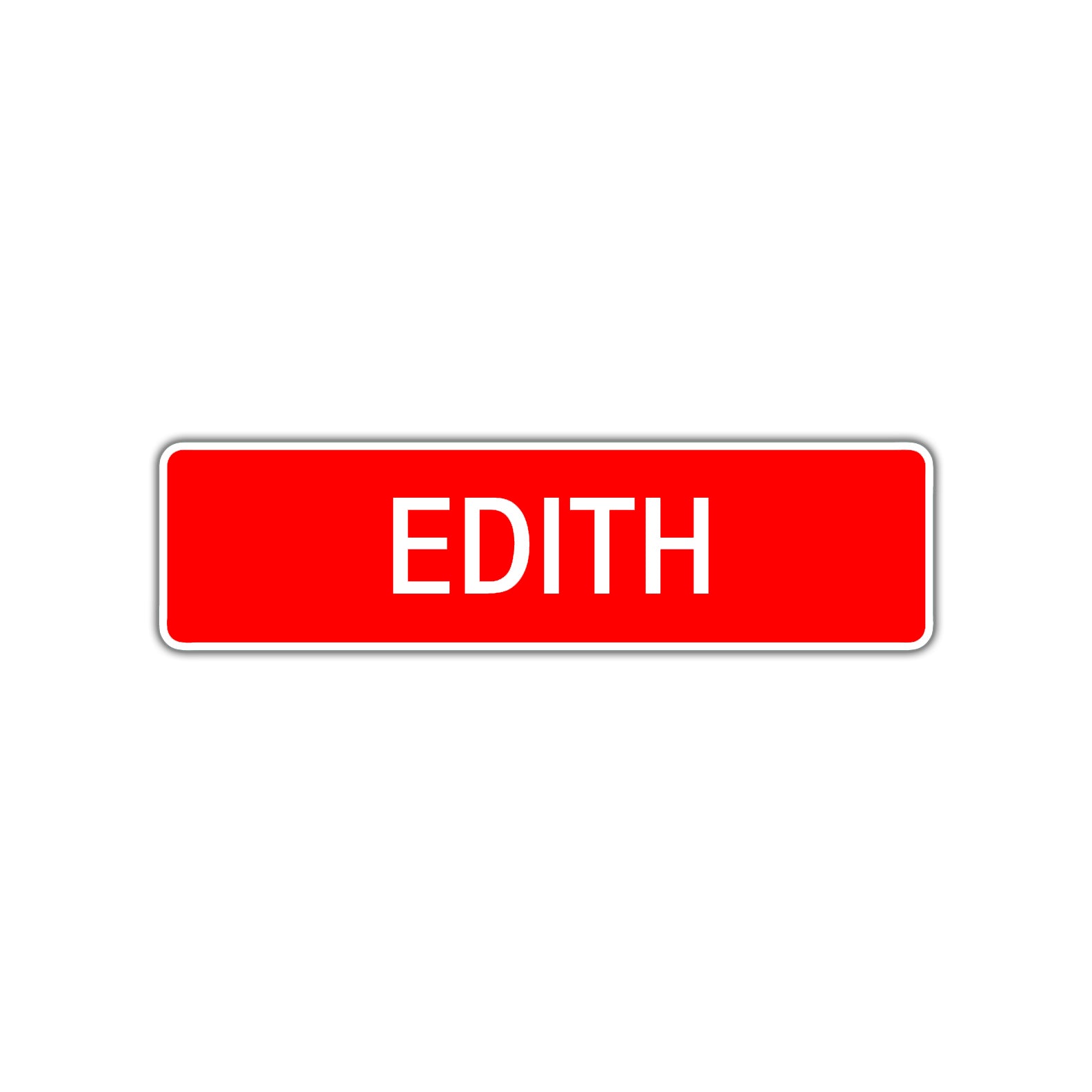 Edith Street Sign