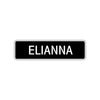Elianna Street Metal Sign  