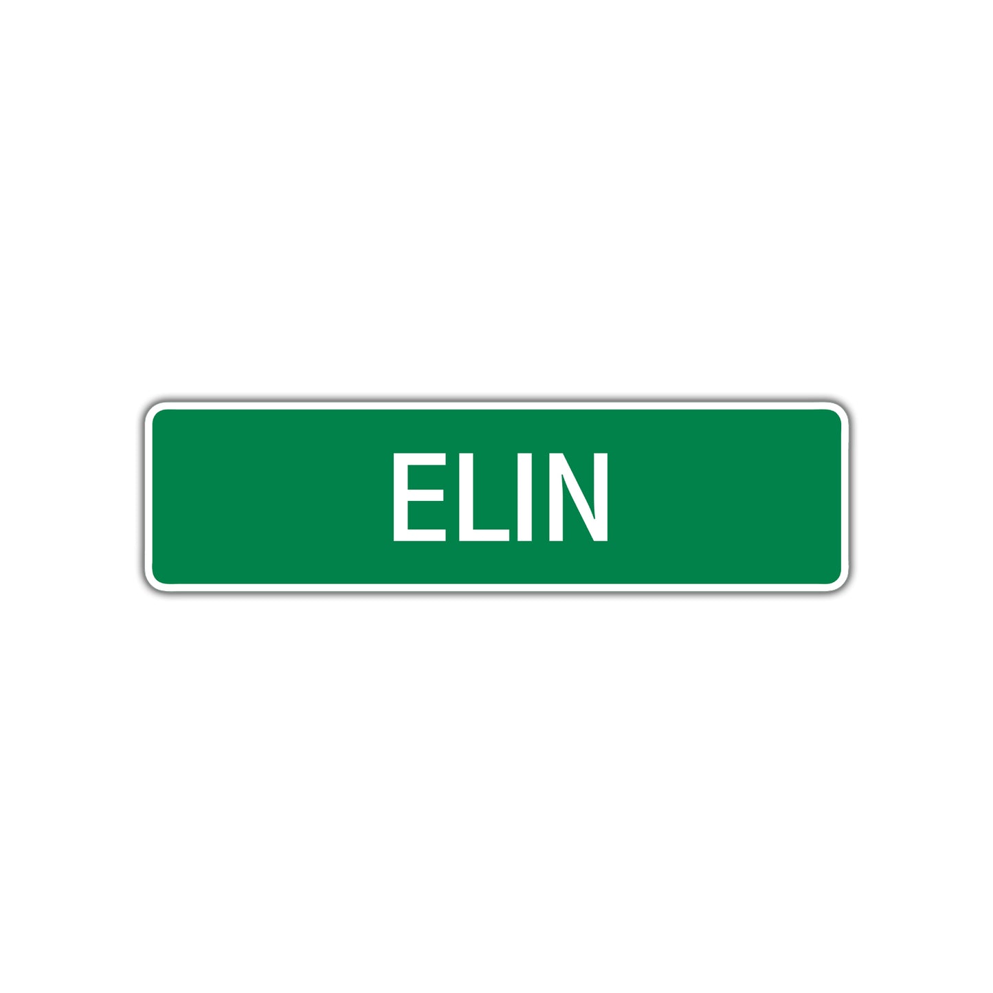 Elin Street Sign