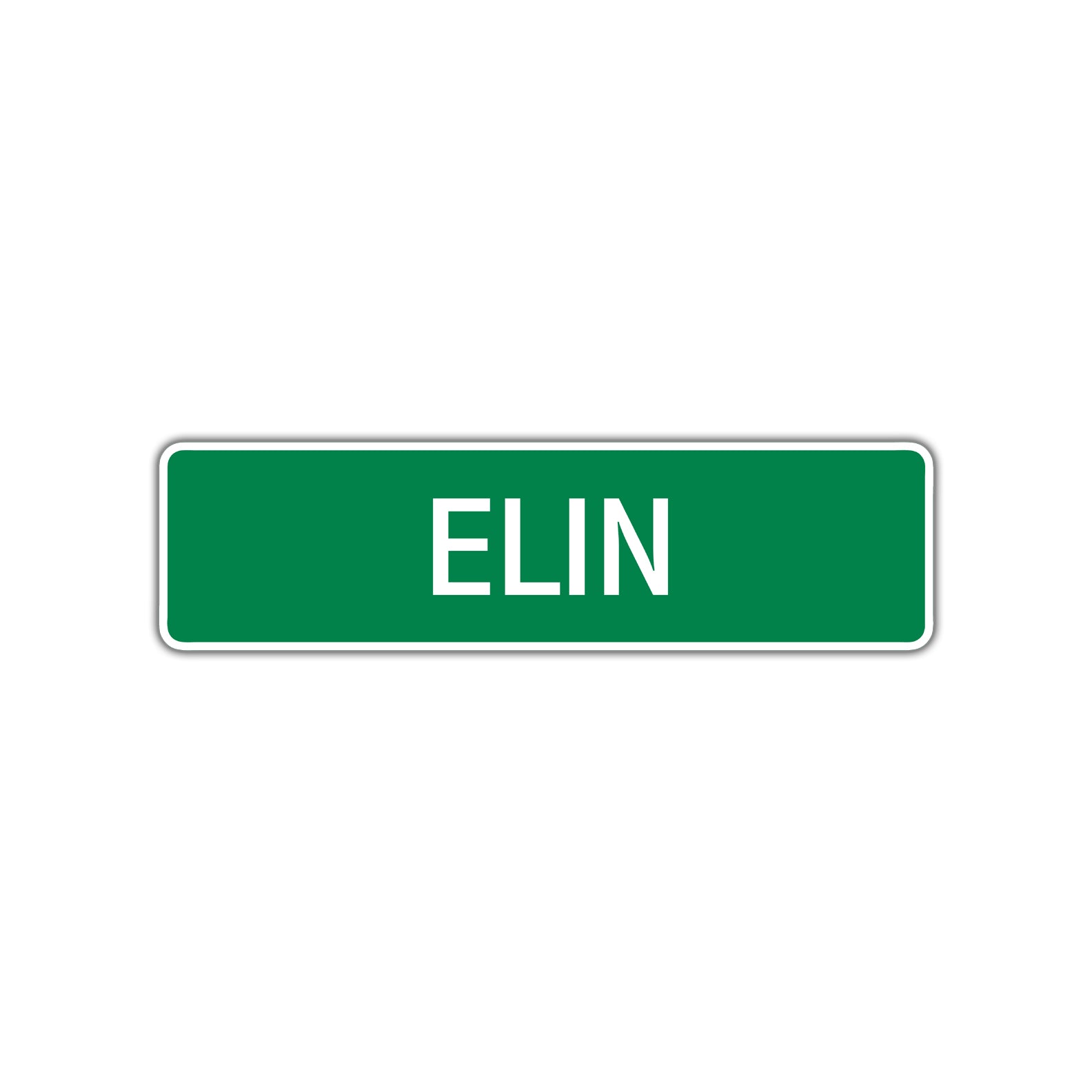 Elin Street Sign