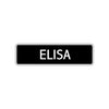Elisa Street Metal Sign 