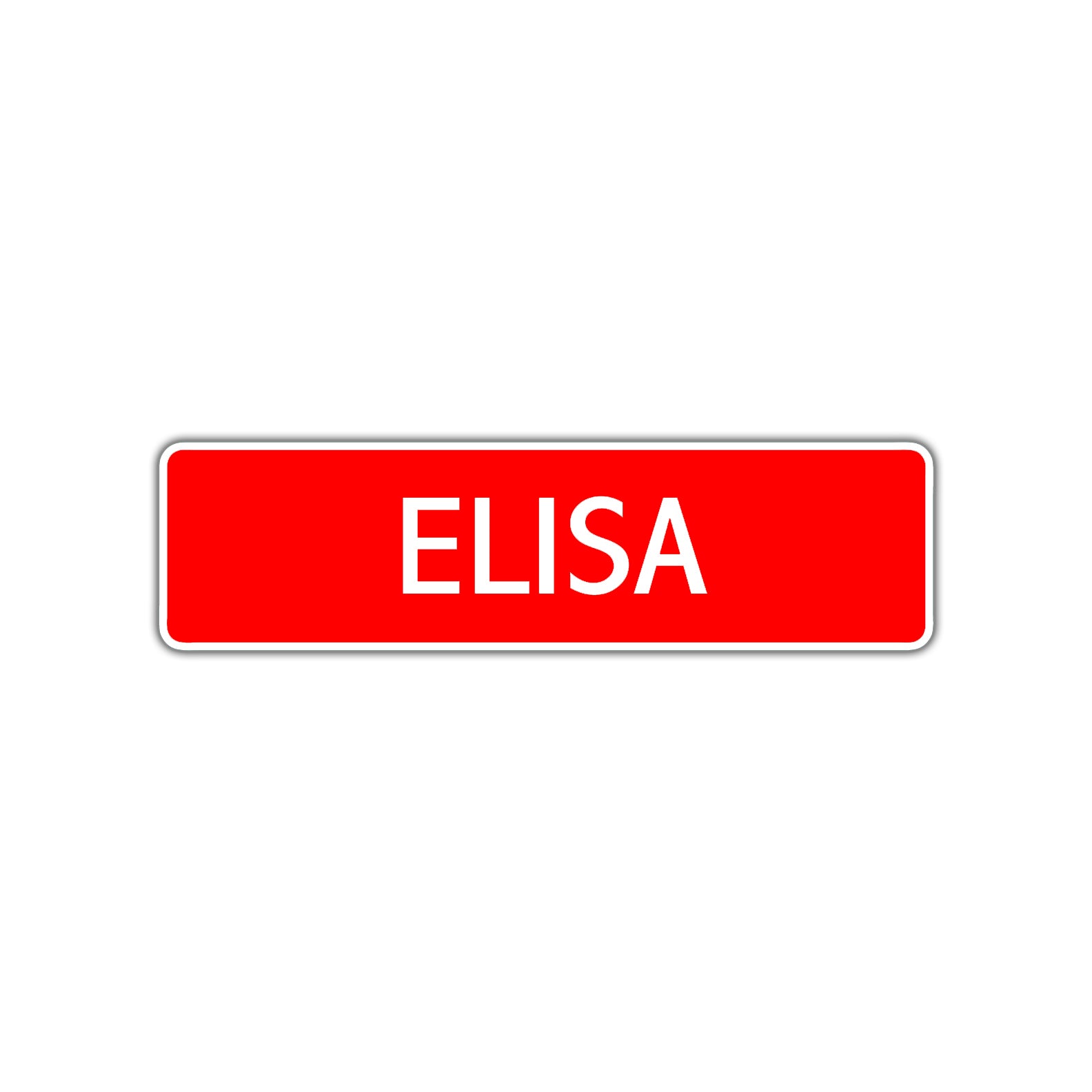 Elisa Street Sign
