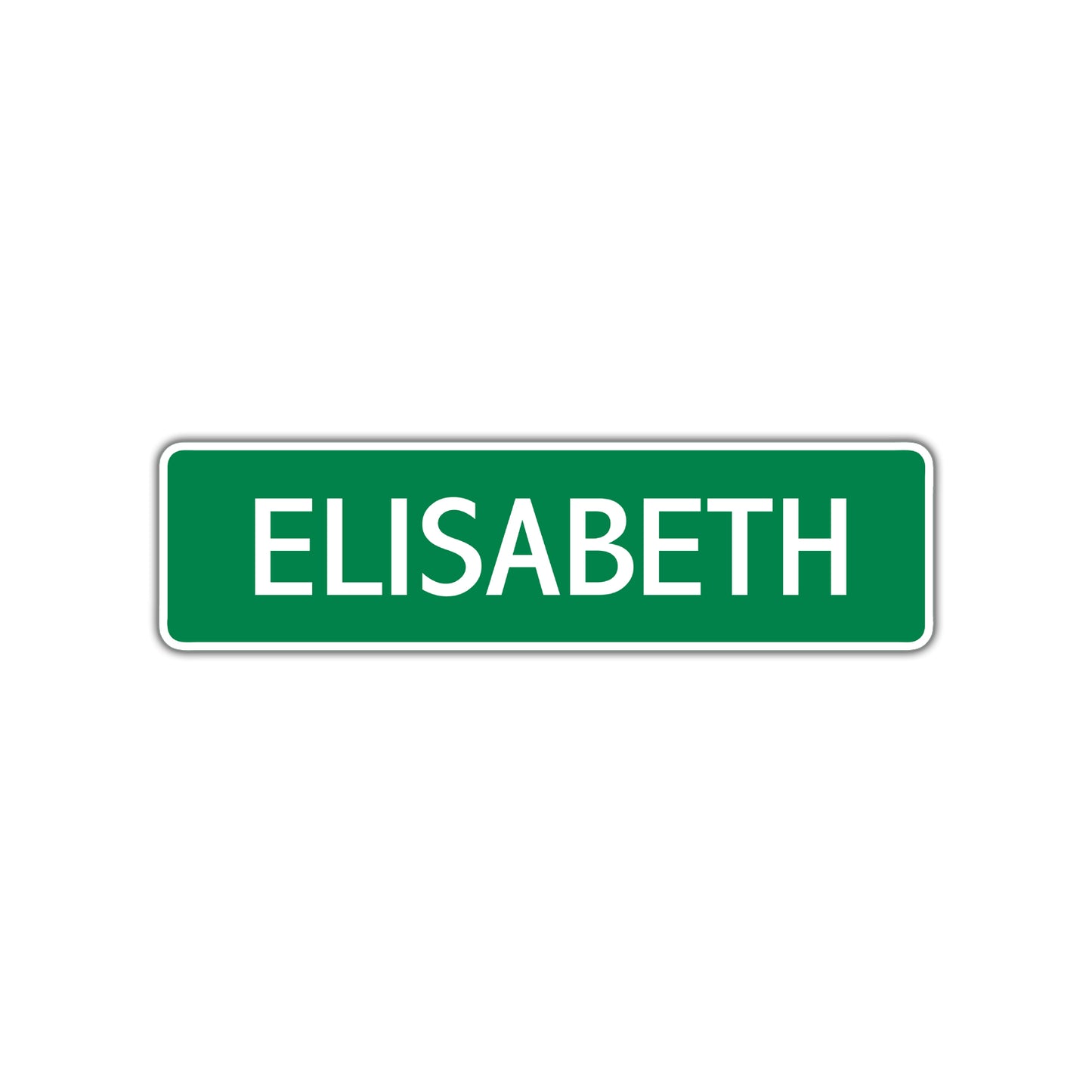 Elisabeth Street Sign