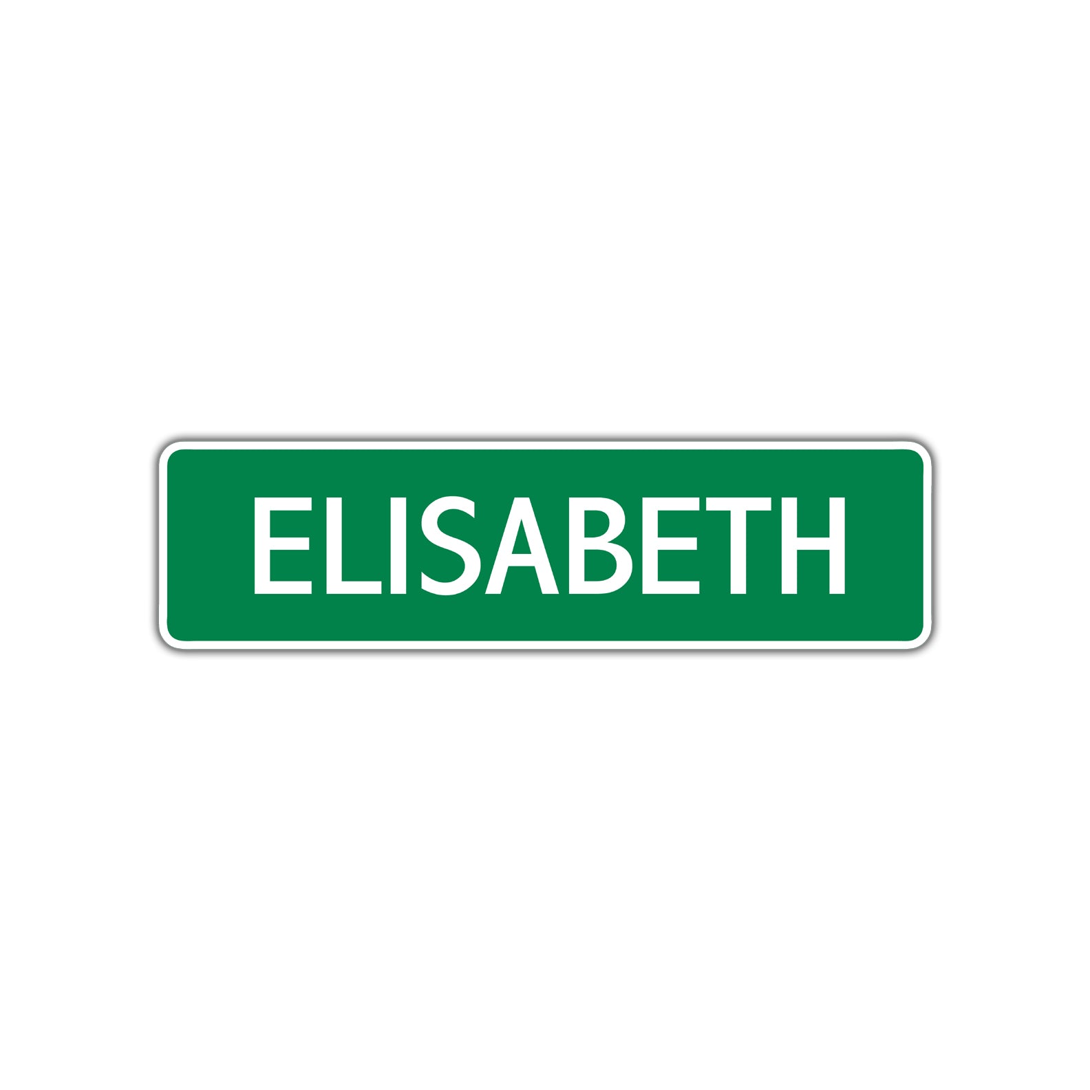 Elisabeth Street Sign