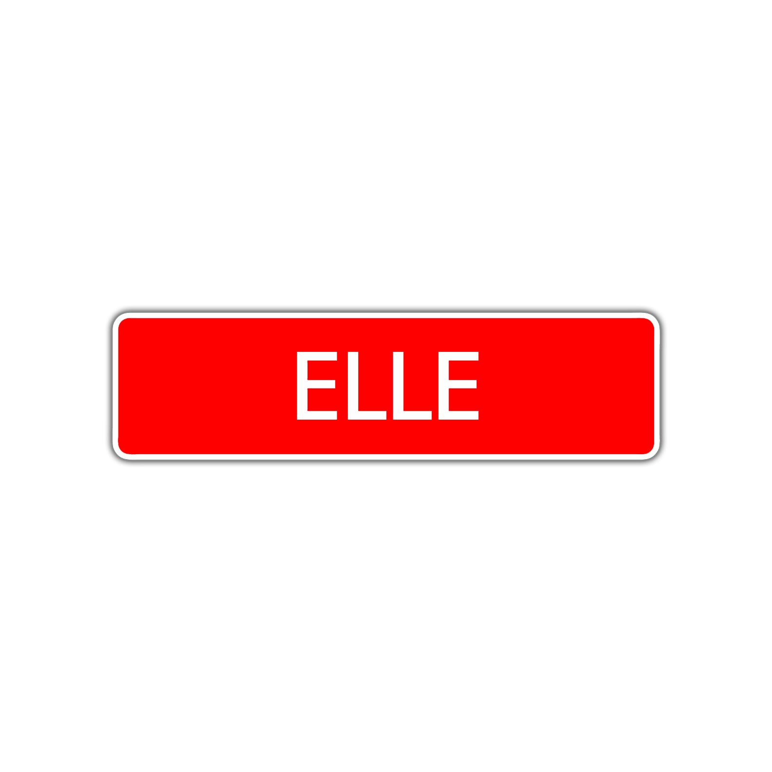 Elle Street Sign