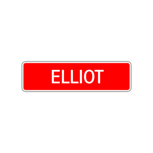 Elliot Street Sign