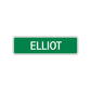 Elliot Street Sign Plate