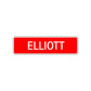 Elliott Street Sign