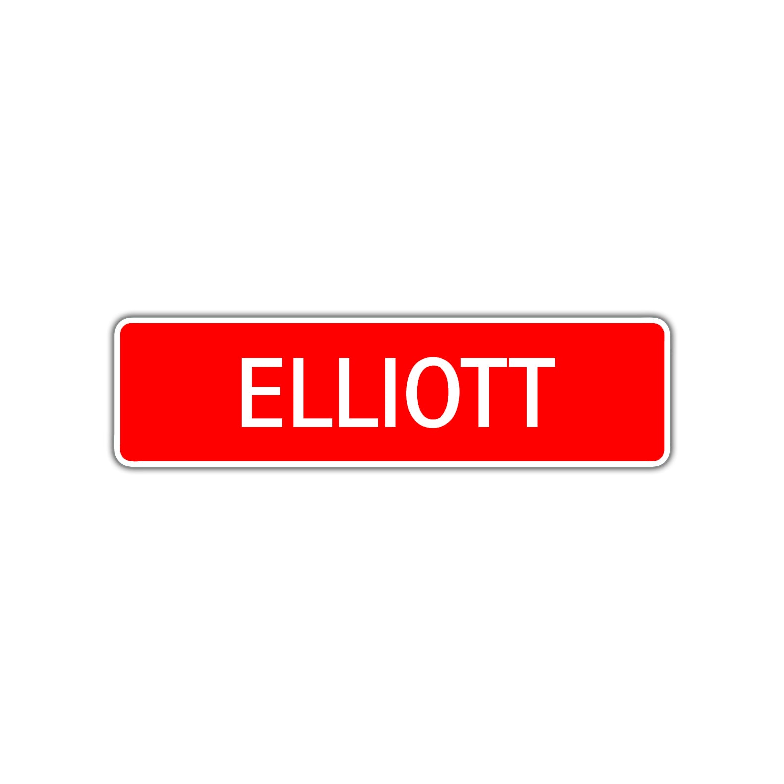 Elliott Street Sign