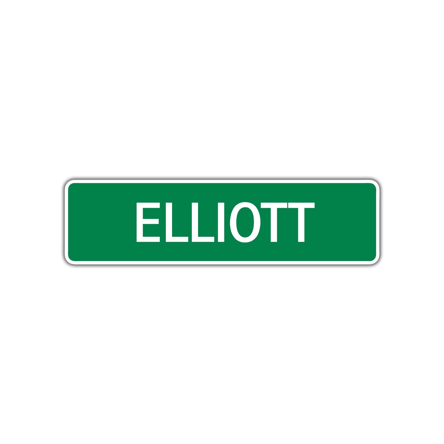 Elliott Street Sign Plate