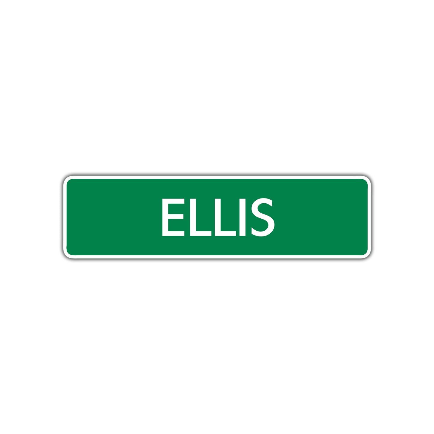Ellis Street Sign