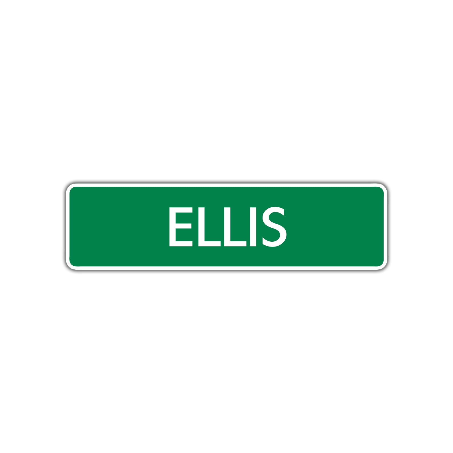 Ellis Street Sign
