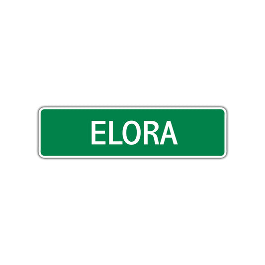 Elora Street Sign 