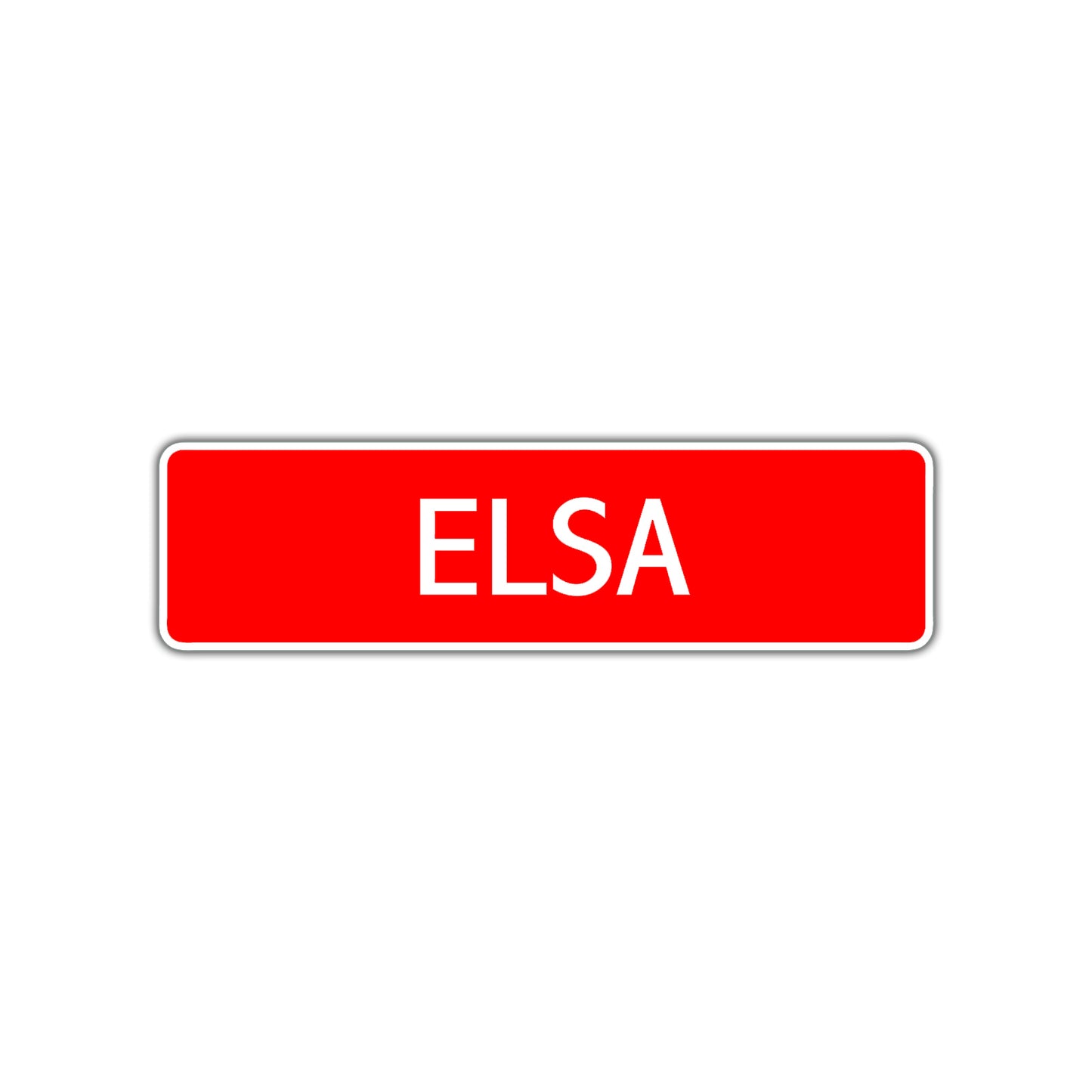 Elsa Street Sign