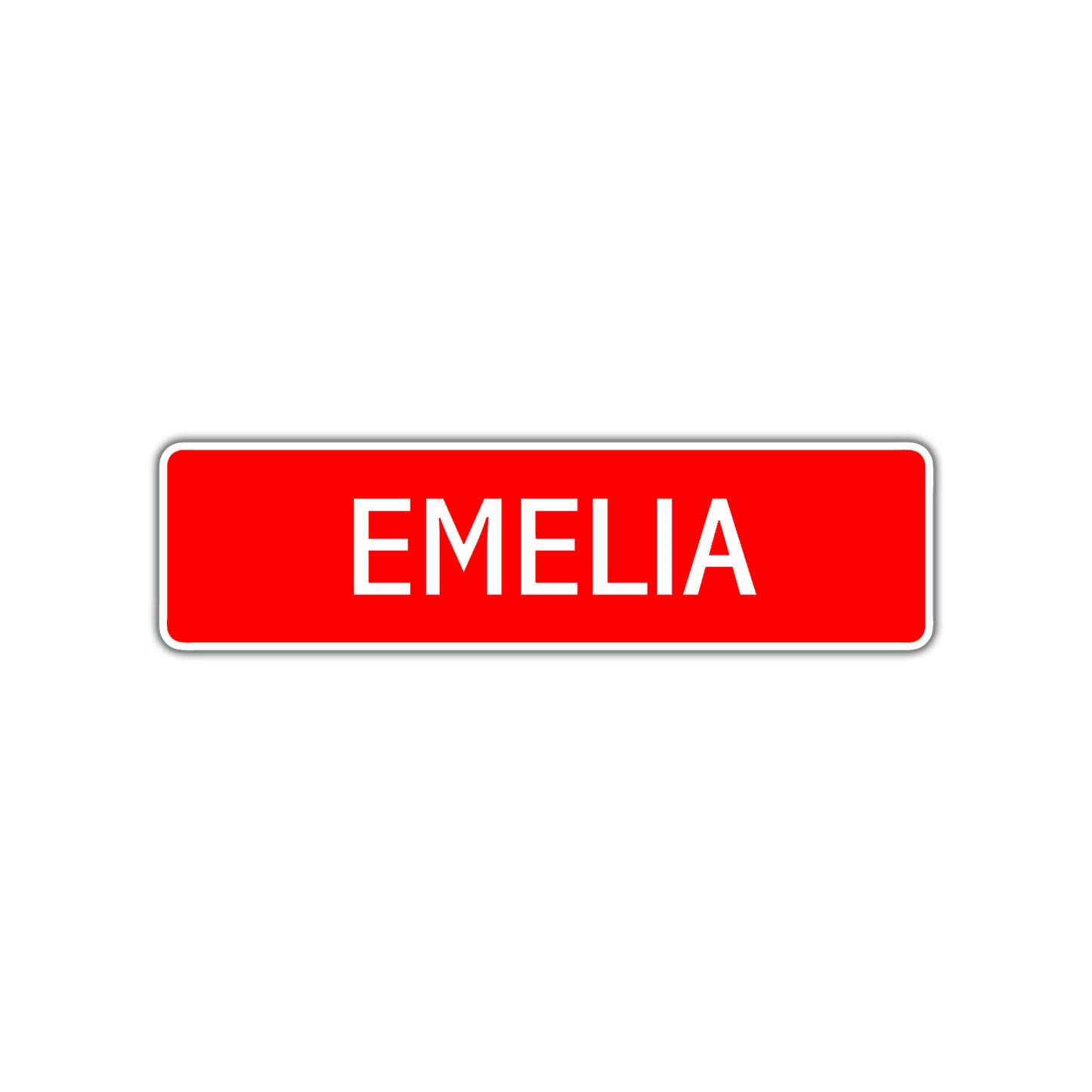 Emelia Street Sign
