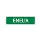 Emelia Street Sign Plate
