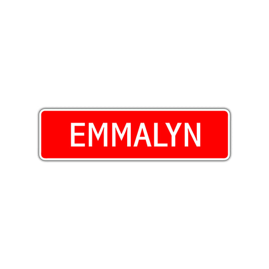 Emmalyn Street Sign