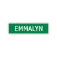 Emmalyn Street Sign Plate