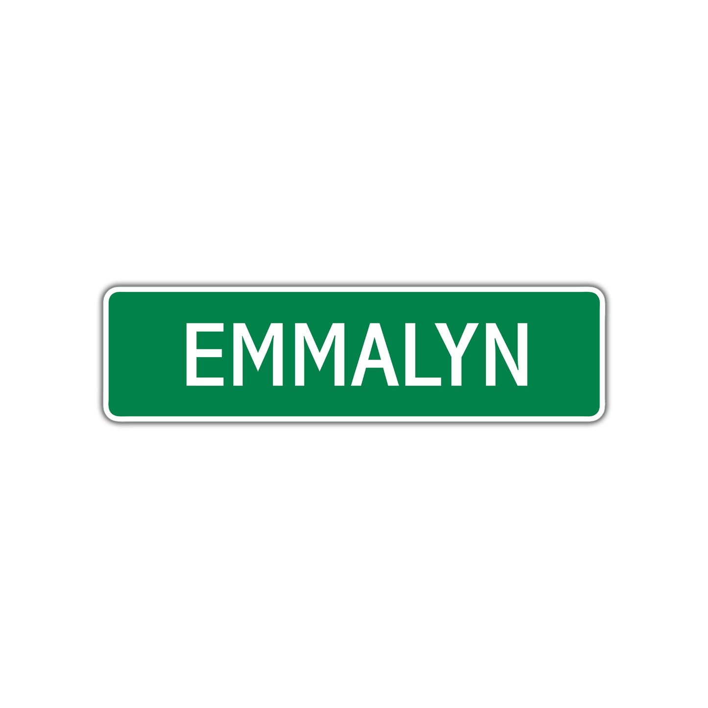 Emmalyn Street Sign Plate