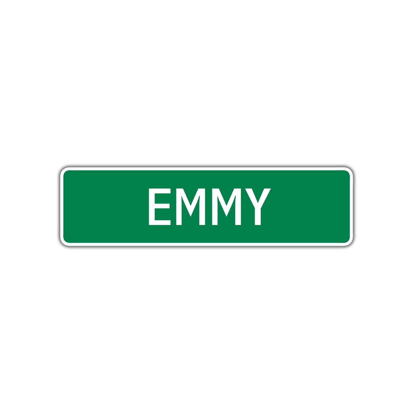 Emmy Street Sign Plate