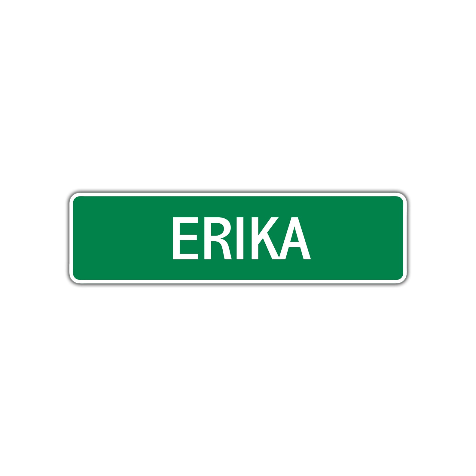 Erika Street Sign