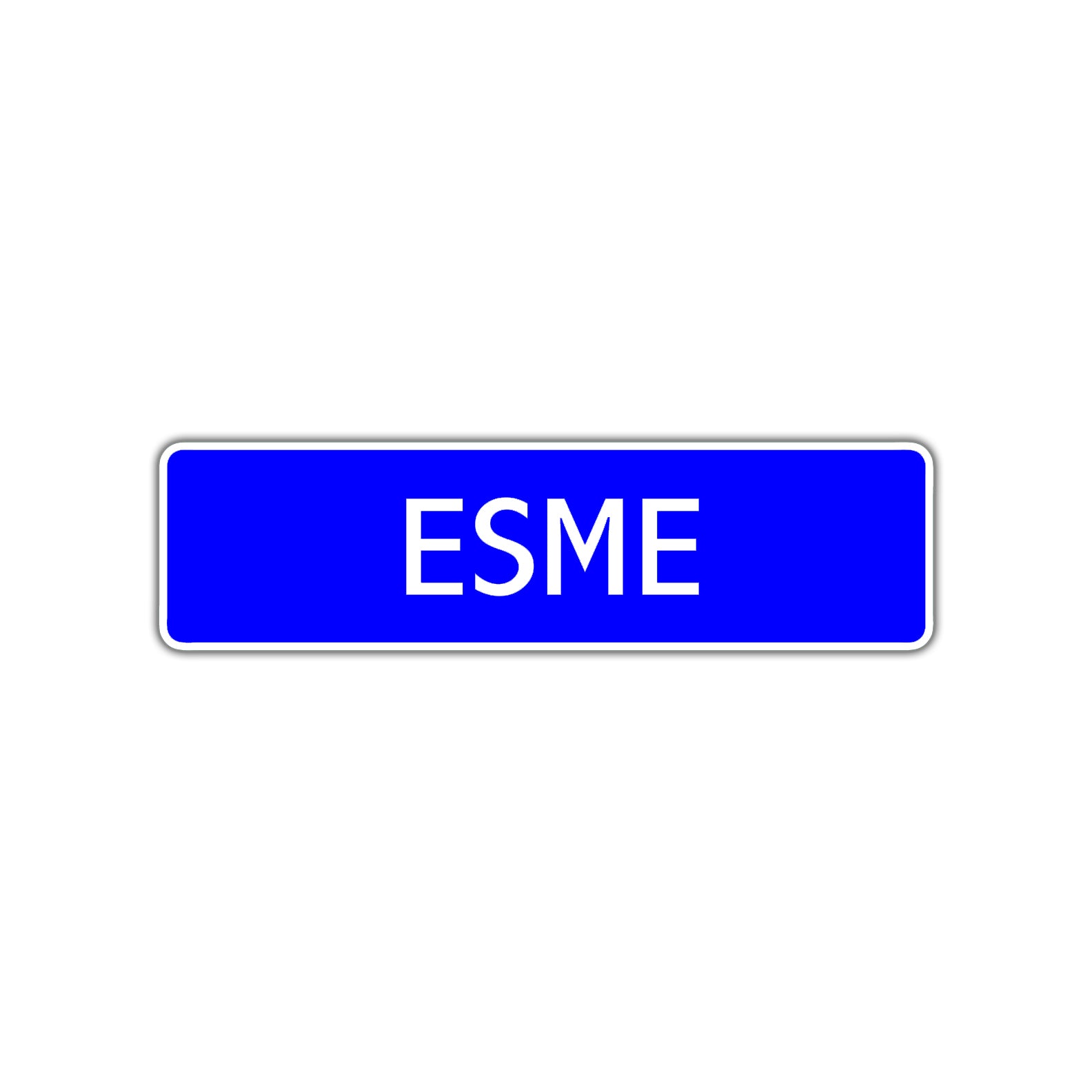Esme Street Metal Sign 