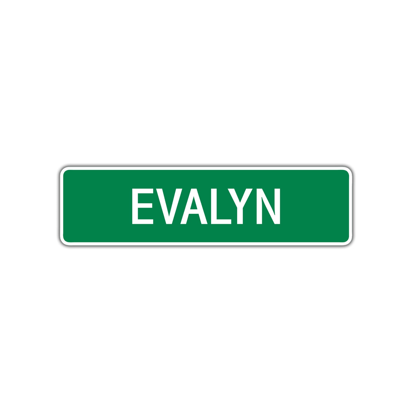 Evalyn Street Sign