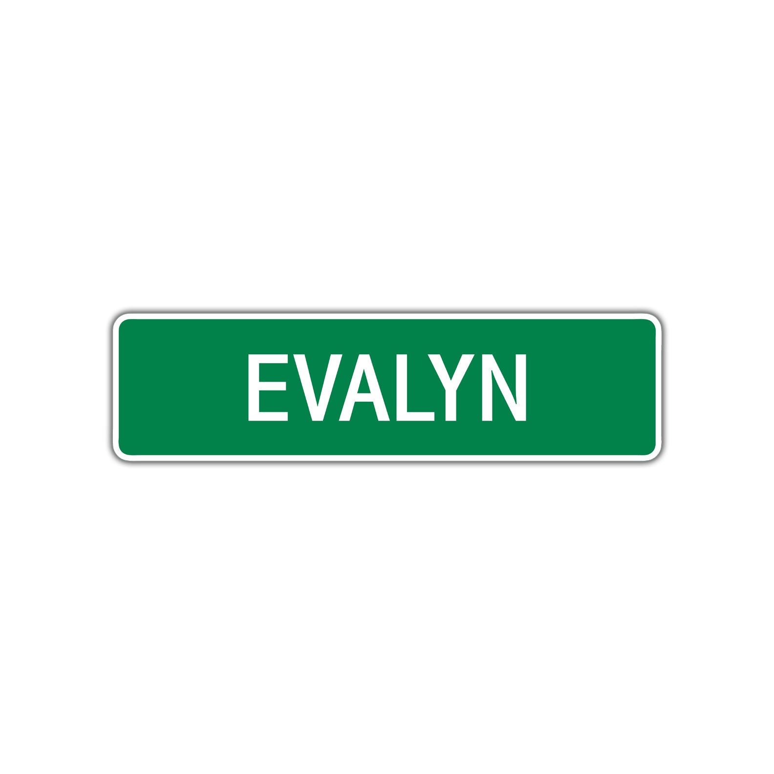 Evalyn Street Sign