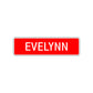 Evelynn Street Sign