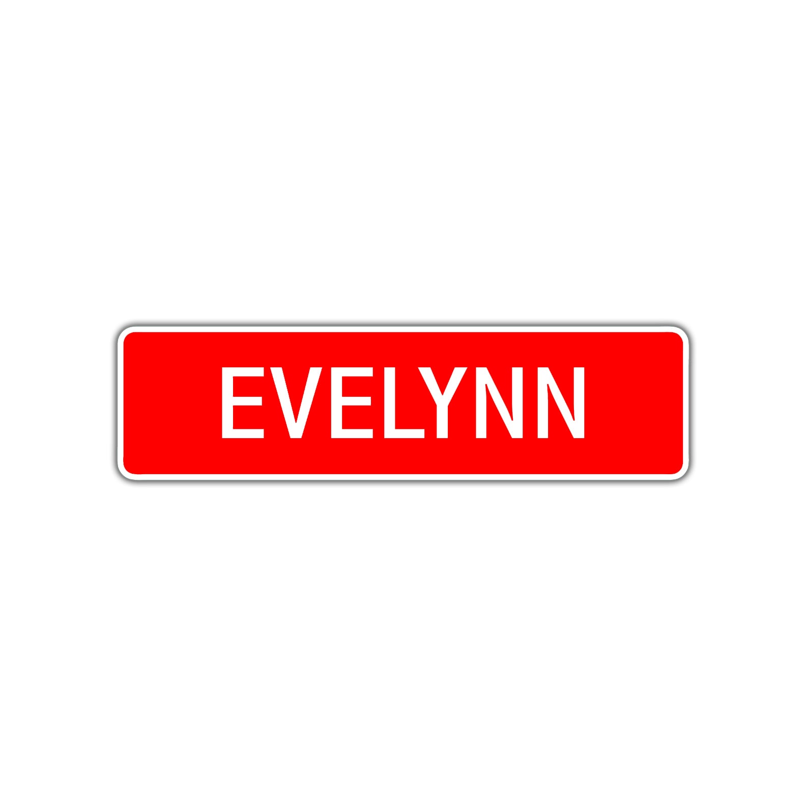 Evelynn Street Sign