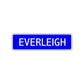 Everleigh Street Metal Sign Plate