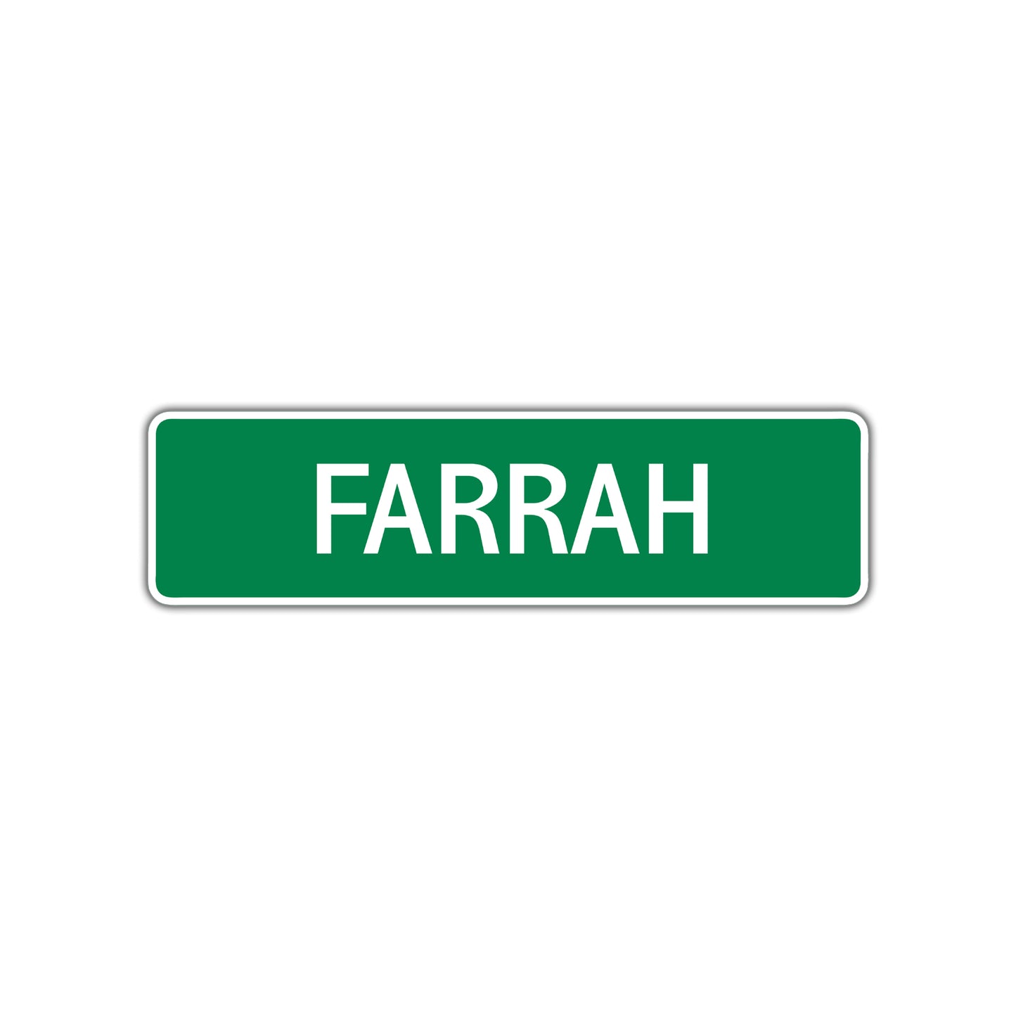 Farrah Street Sign