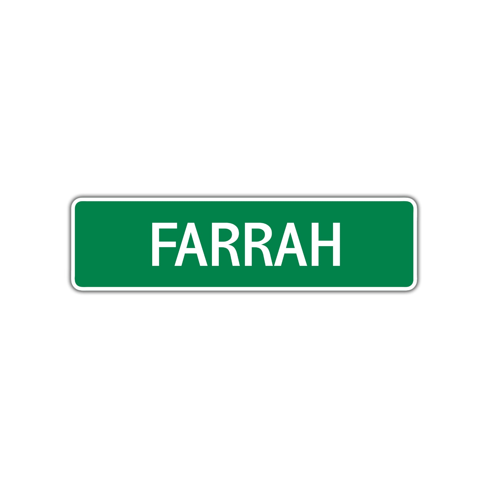 Farrah Street Sign