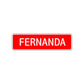 Fernanda Street Sign