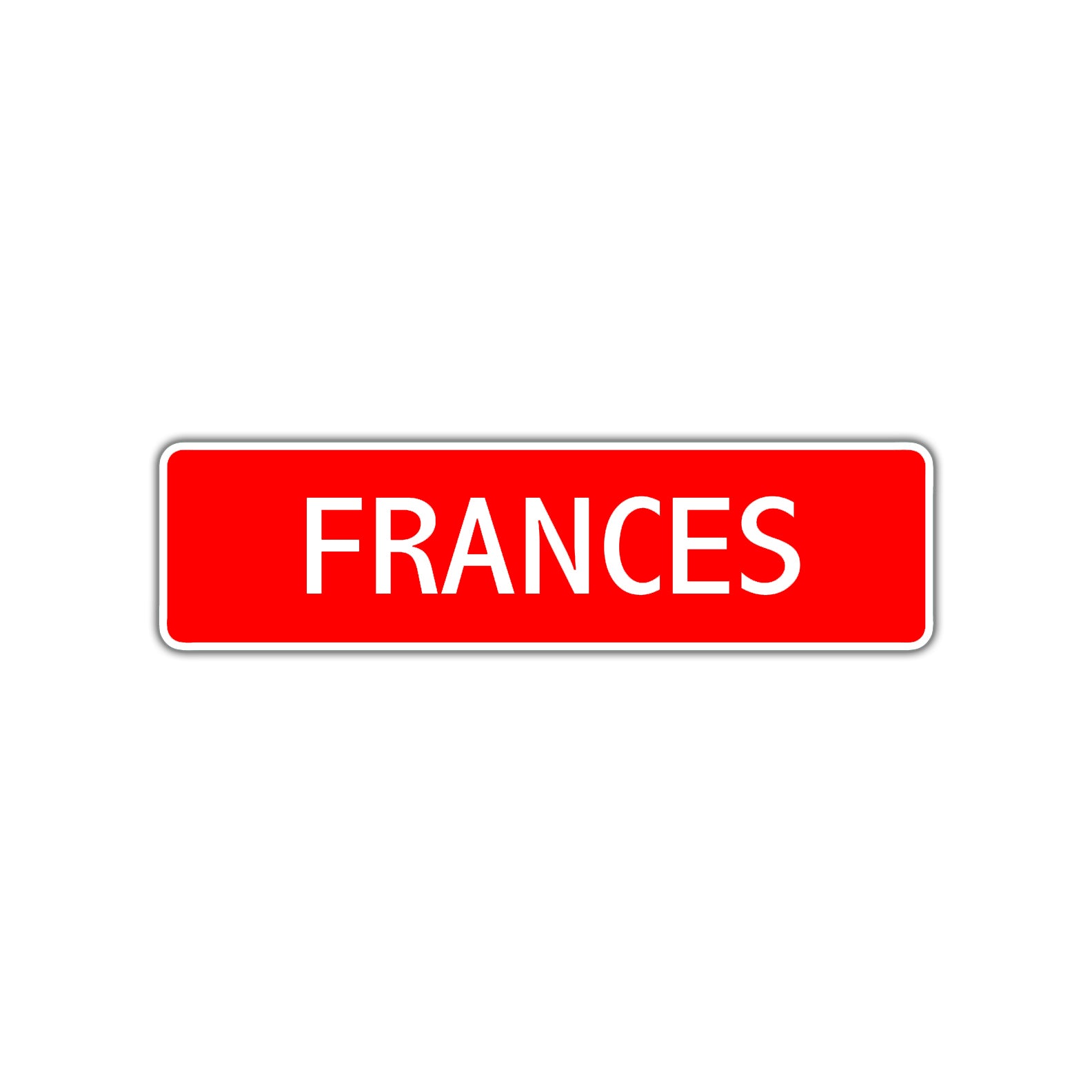 Frances Street Sign