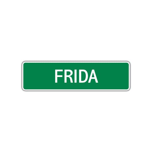 Frida Street Sign 