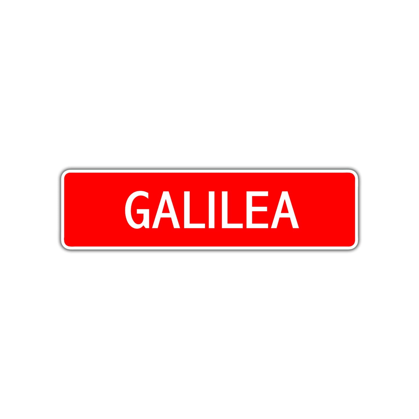Galilea Street Sign