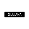Giuliana Street Metal Sign 
