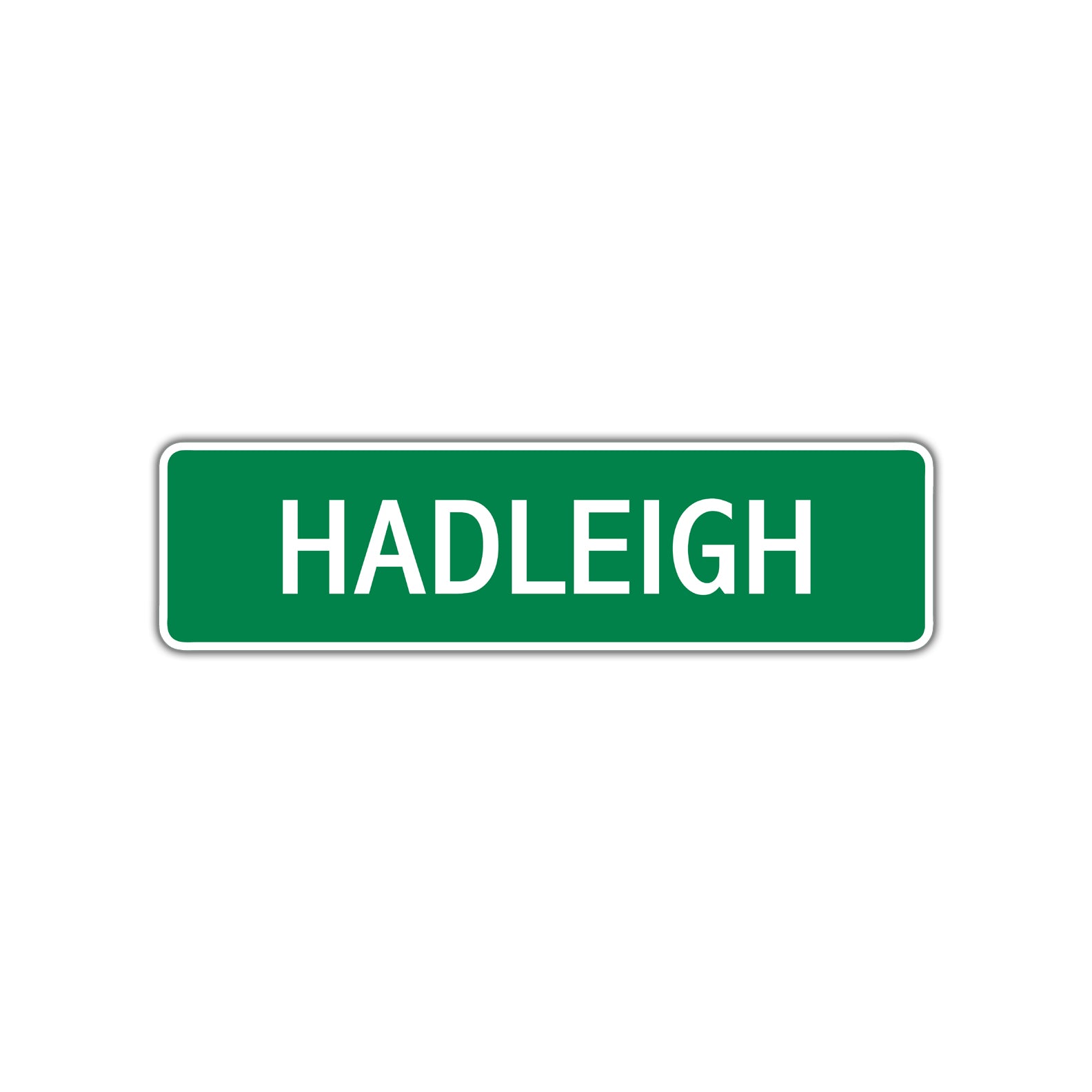 Hadleigh Street Sign