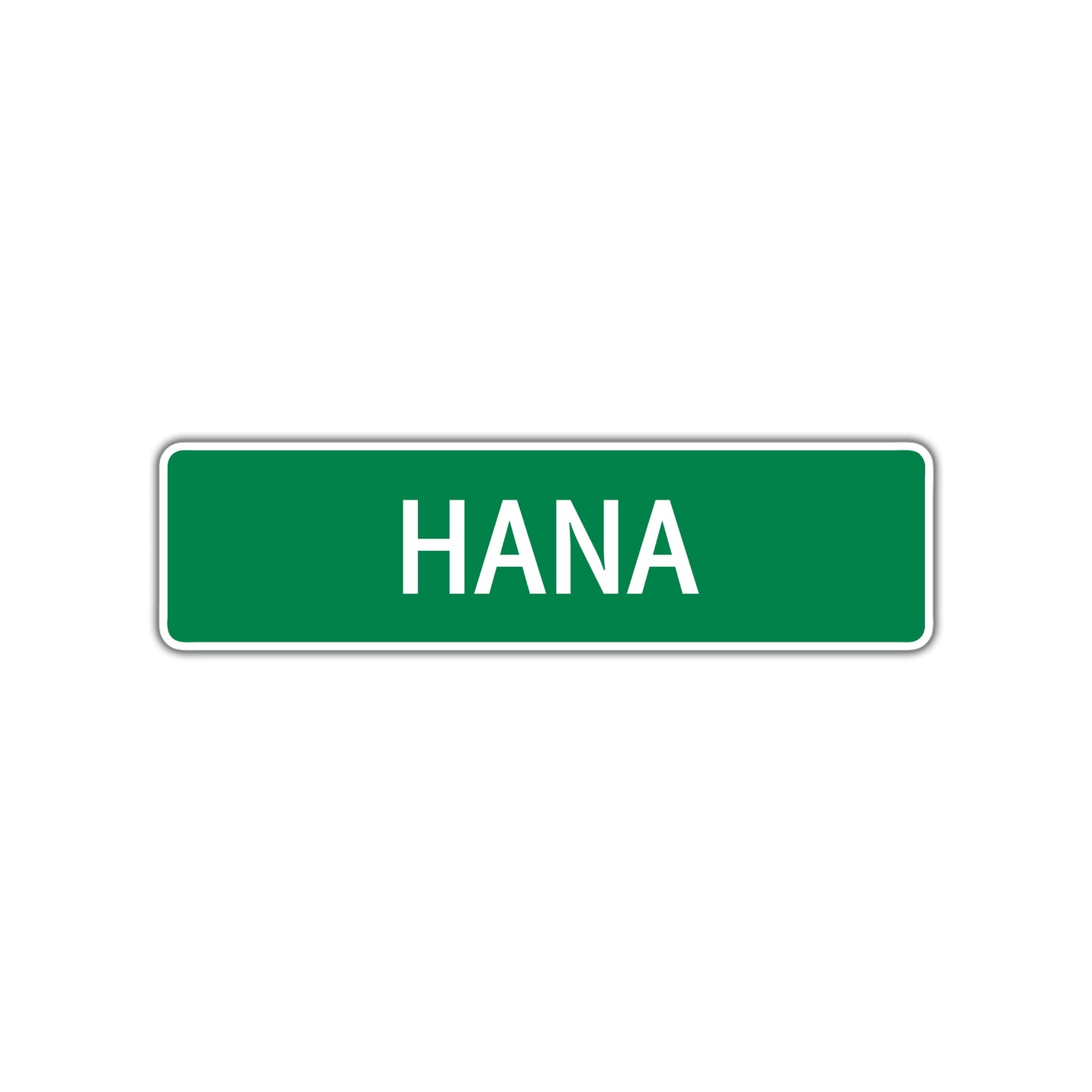 Hana Street Sign