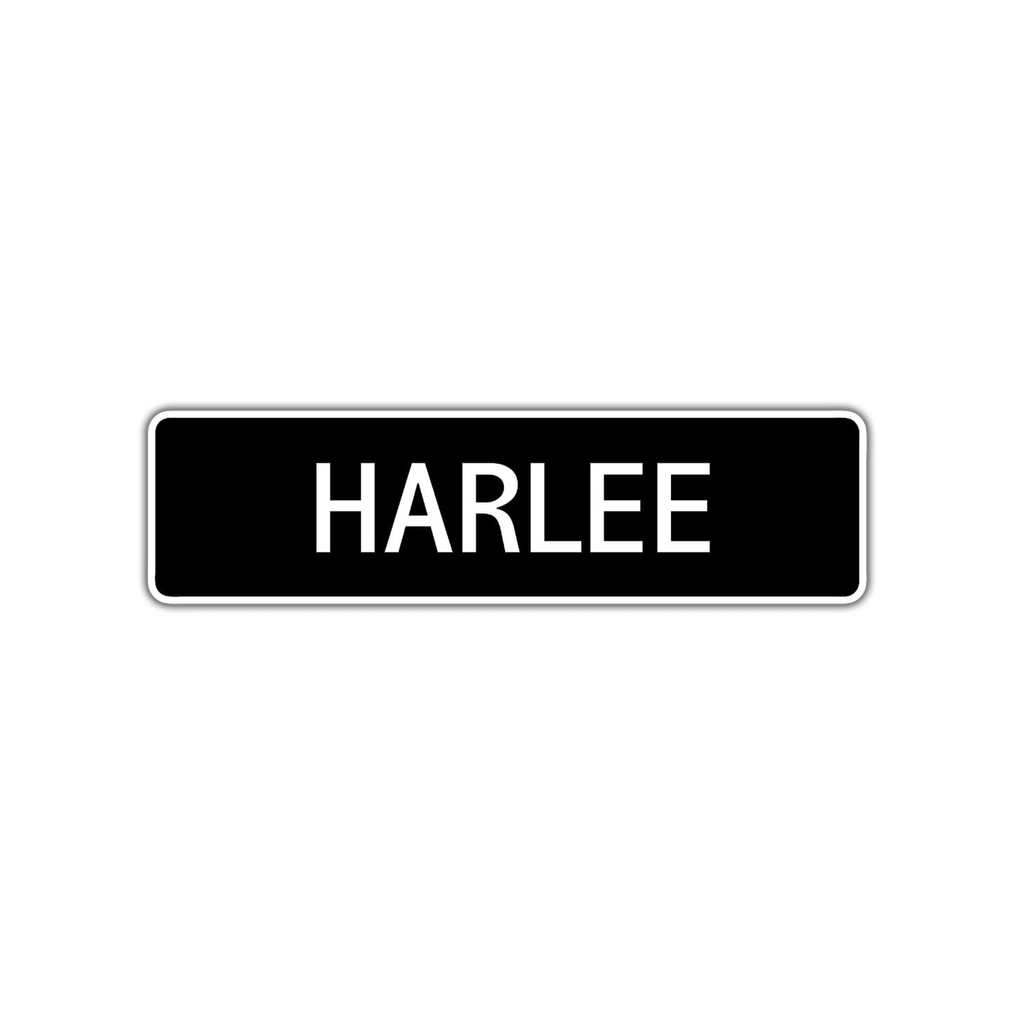 Harlee Street Metal Sign 